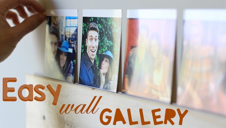 HOW TO: DIY an Easy Wall Gallery