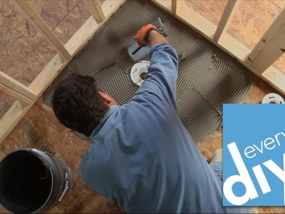 How to Install a Tileable Shower Base -- Buildipedia DIY