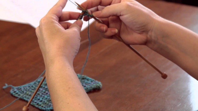 How to Knit a Purse Stitch : Advanced Knitting Stitches