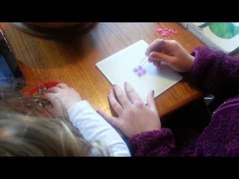 How to make a present out of hama beads