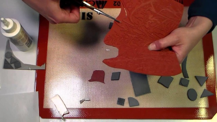 How to mount rubber stamps to use with acrylic blocks