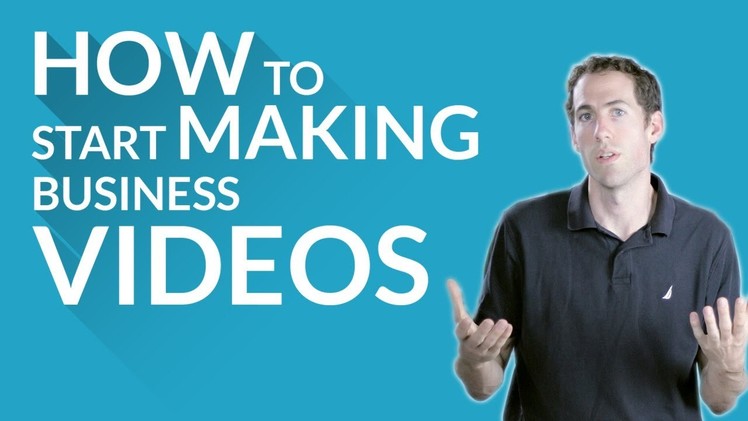 How to Start Making Business Videos DIY - Write, Shoot, Edit with Mike Tringe