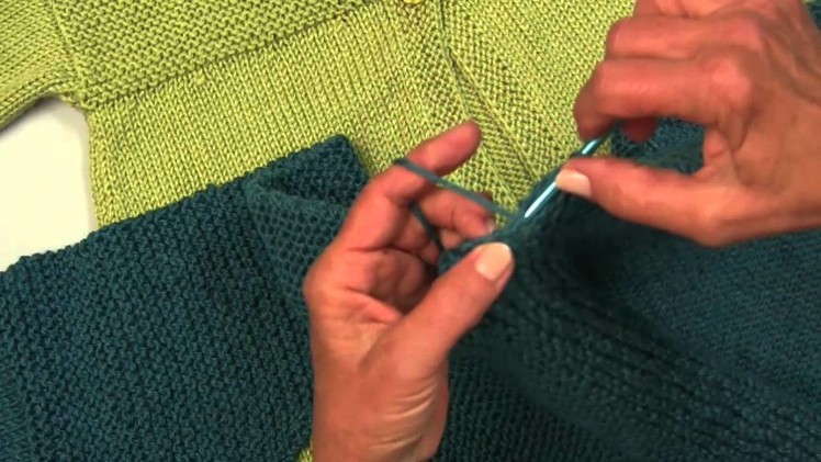 Knit Along Simple Spring Swing Cardigan  Part 3