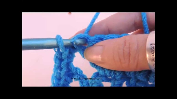 Learn to Crochet Angel Pin Left Handed