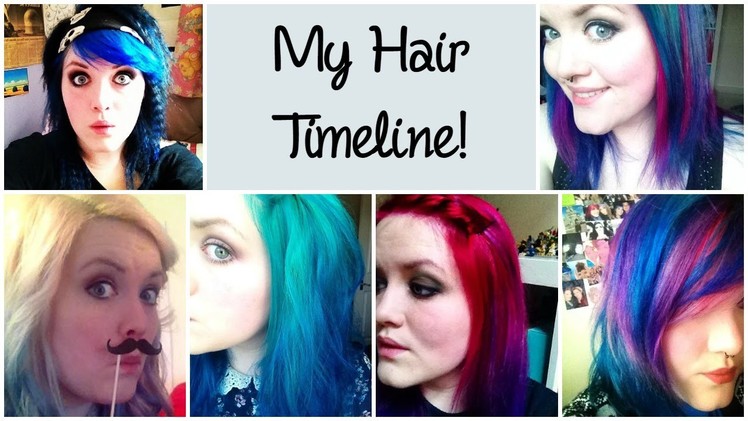 My Hair Timeline! ¦ The Corner of Craft