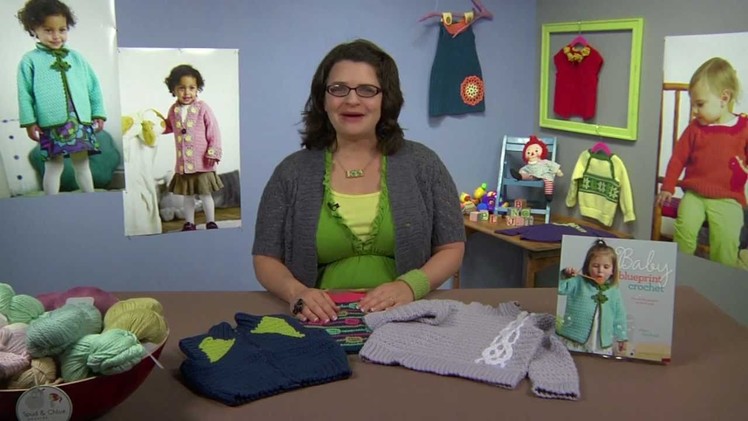 Preview Crochet Me Workshop: Design Your Own Crocheted Baby Sweater with Robyn Chachula