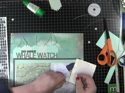 Scrapbook Process, Bar Harbor Whale Watch