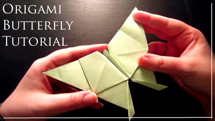 Super Simple Origami Tutorial Butterfly
