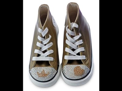 Tutorial - How To Crystallize a Tiara on Converse Trainers