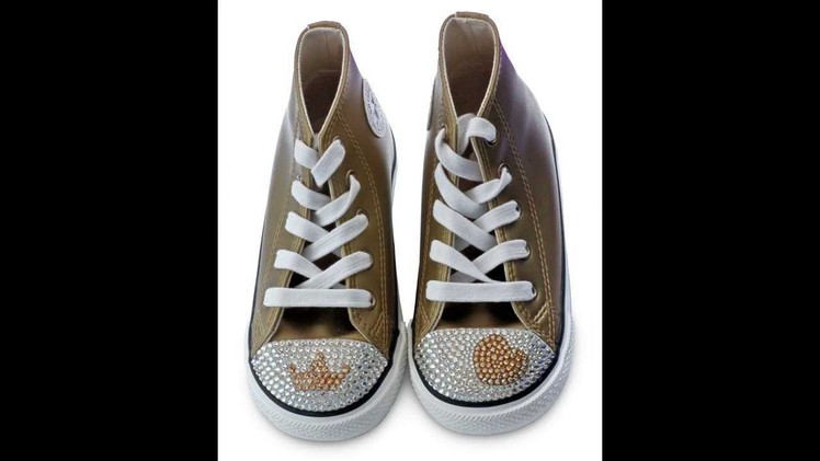 Tutorial - How To Crystallize a Tiara on Converse Trainers