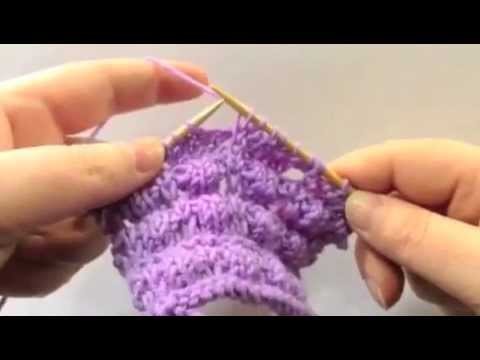 Vogue Knitting Spring.Summer 2013 #22 Slip Stitch Pattern Row 6