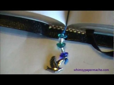 Whimsical Bead and Charm Book Marker