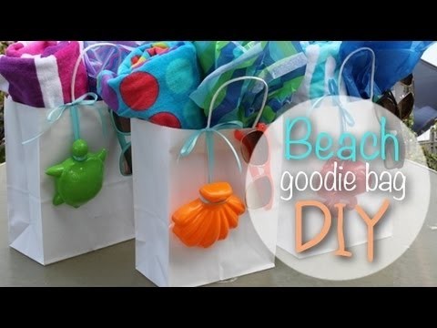 Beach Goodie Bags DIY