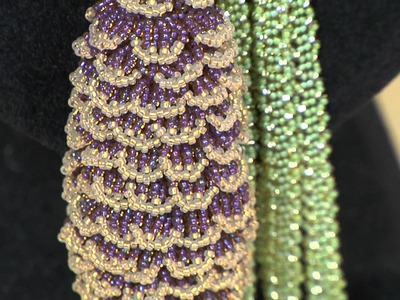 Beadwork Designer of the Year Series: Bead Stitching Chevron Chain with Melanie Potter Preview