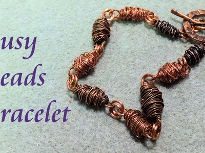 Busy Beads Bracelet - Wire Jewelry Making Tutorial