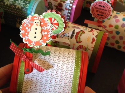 Christmas Mailboxes For Craft Fair