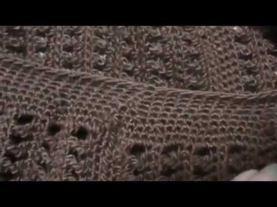 Crossed Triple Crochet Skirt