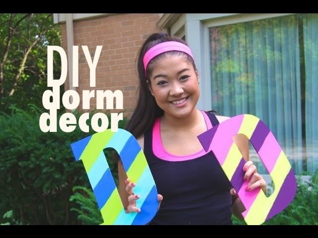 DIY: Easy & Inexpensive Dorm (or bedroom) Decor!