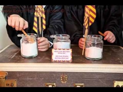 DIY Harry potter birthday party decorating ideas