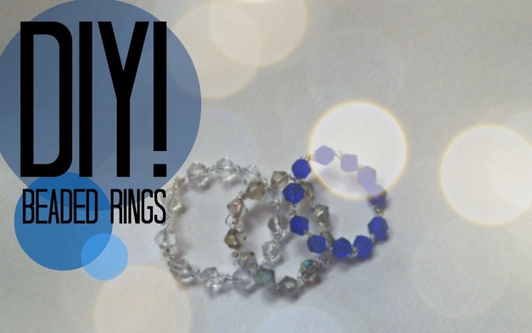 DIY| How To Make A Ring | Beaded Ring