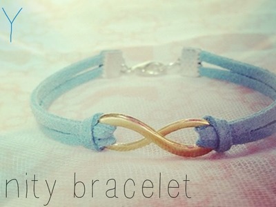 DIY infinity bracelet
