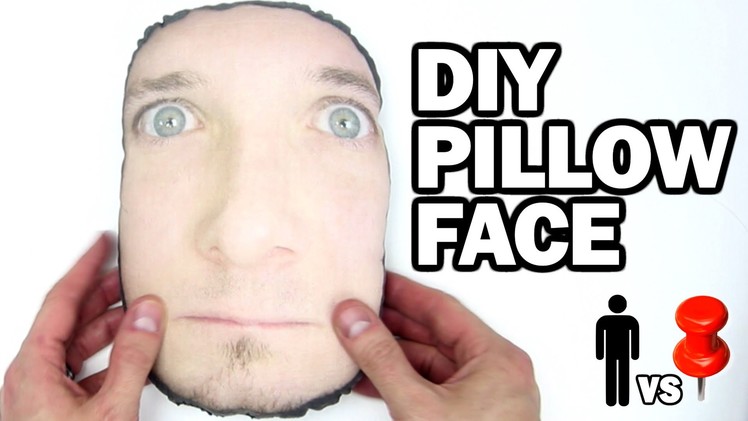 DIY Pillow Face - Man Vs. Pin #9