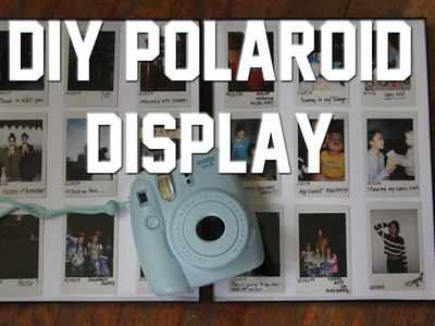 DIY Polaroid Display