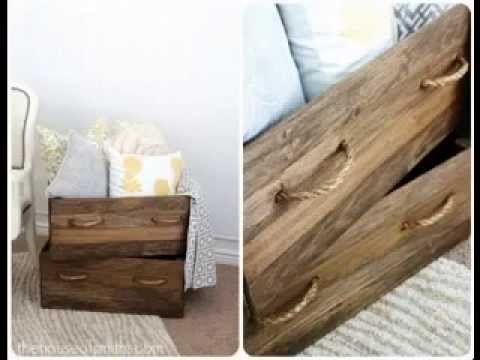 DIY wood house decorating projects ideas