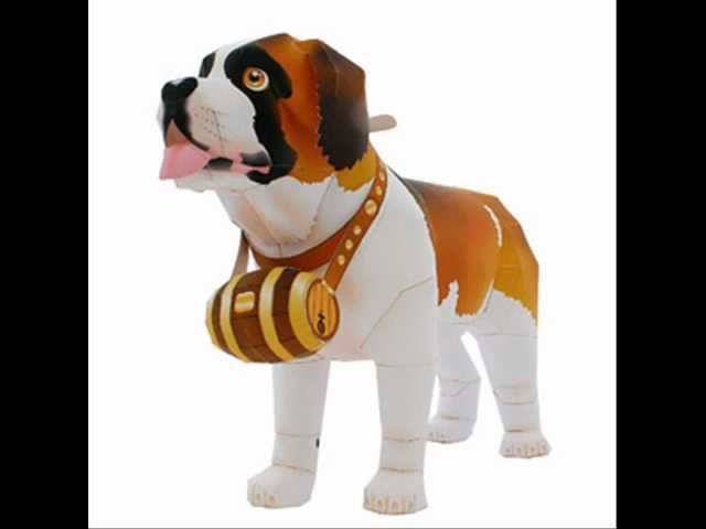 Dog Paper craft - download papercraft templates and create Your Own Dog Papercraft