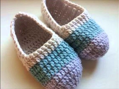 Free crochet slippers for beginners