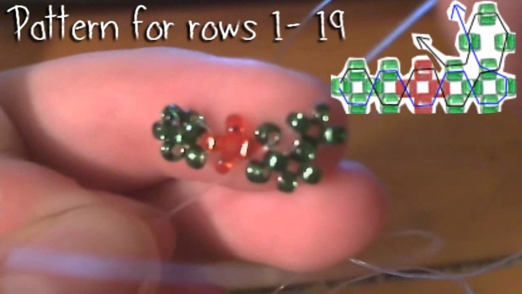 How To : 3-D Christmas Beaded Box Part 1