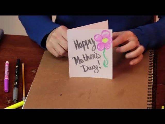 How to Decorate Your Own Mother's Day Card : Various Crafts