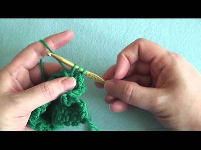 How To: Double Crochet Back Post (dcbp)