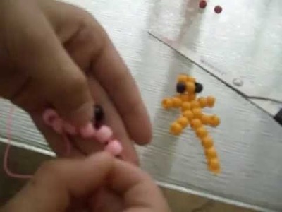 How to Make A Cute Lizard Out of Pony Beads