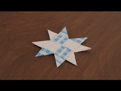 How to Make a Paper Star : Paper Art Projects