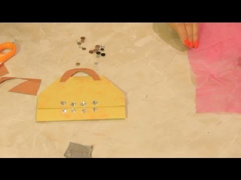 How to Make a Purse Card : DIY Craft Tips