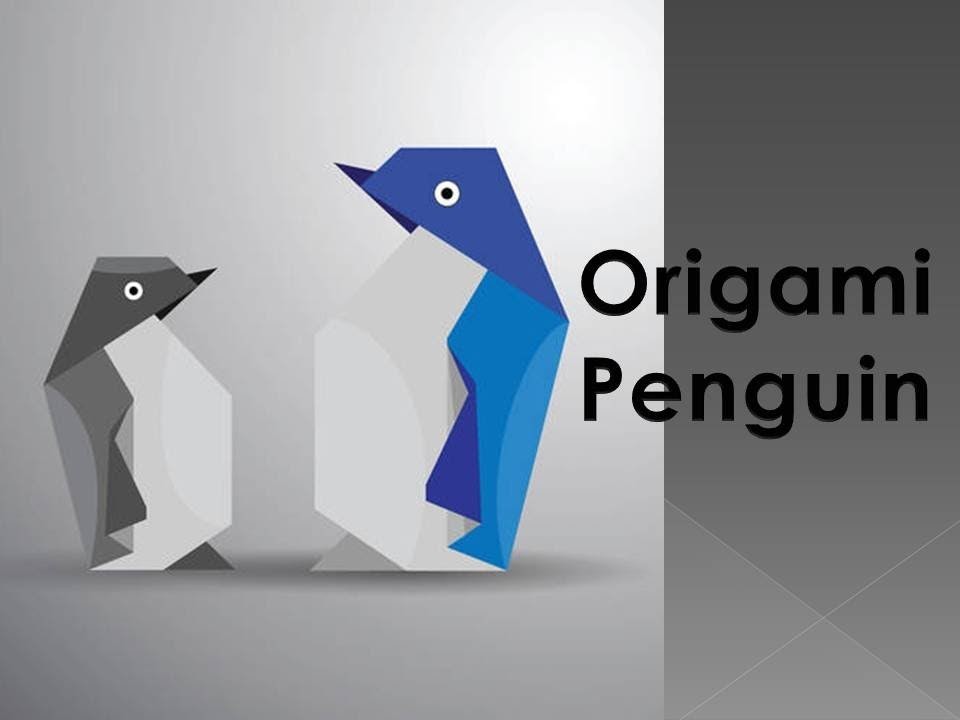 How to make an Origami Penguin Video