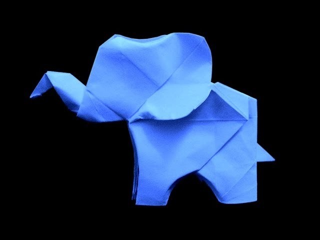 How to make: Origami Elephant (Fumiaki Kawahata)