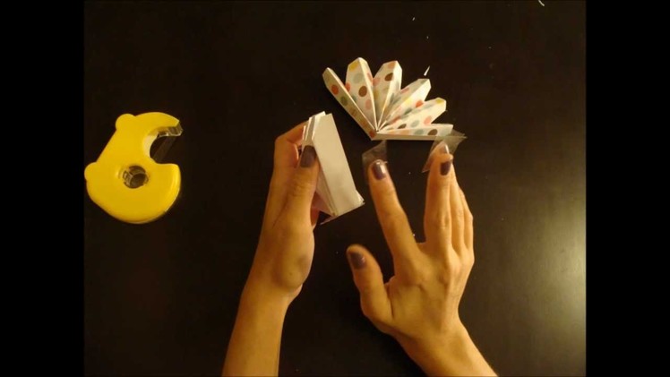 How to make paper pinwheels- stop motion video tutorial