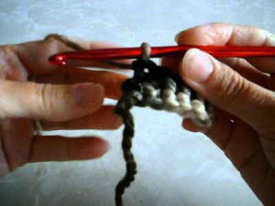 How To Make The Foundation Single Crochet Stitch (FSC).wmv