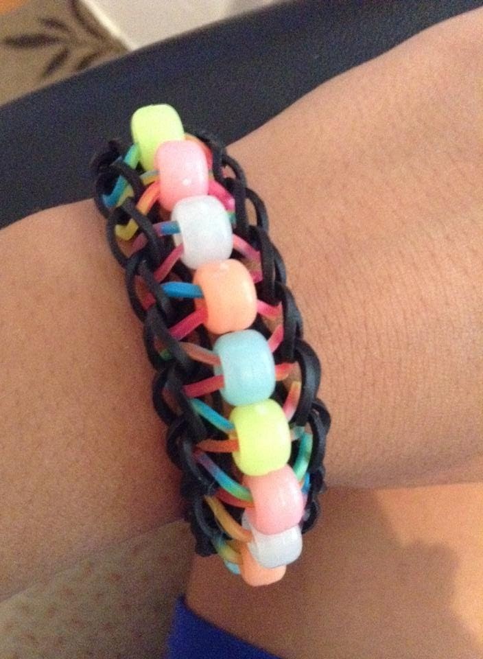 How to make the rainbow loom beaded ladder (EASY)