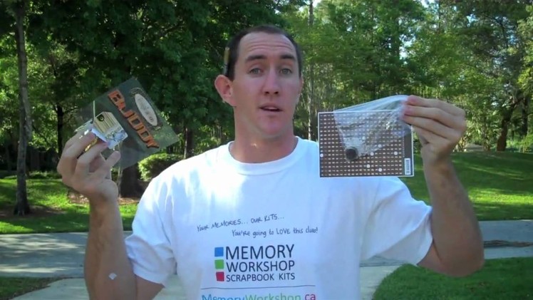 How to Scrapbook with Memory Workshop Scrapbook Kits