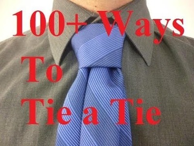 HOW TO TIE A TIE Reverse Four in Hand Necktie Knot
