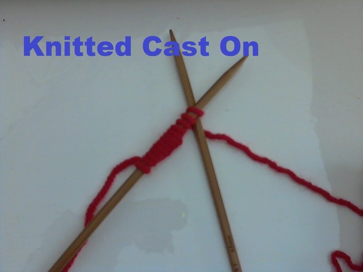 Knitted Cast-On Explained in Marathi Step by Step