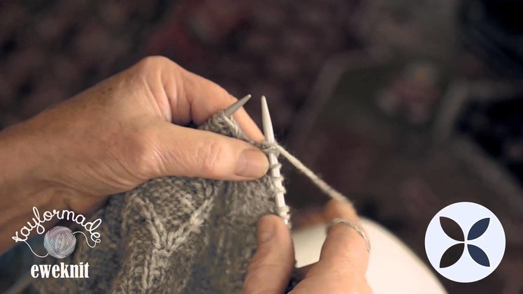 Knitting Made Easy - Diamond pattern stitch part 3