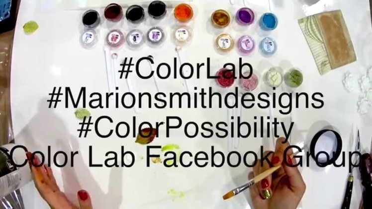 Marion Smith Designs Color Lab Sparkling Pigments