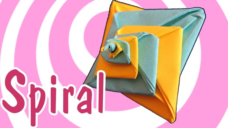 Modular Origami Spiral (Tomoko Fuse)