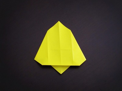 Origami - How to make a simple BELL (Christmas Decoration)