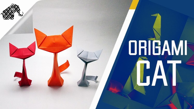 Origami - How To Make An Origami Cat