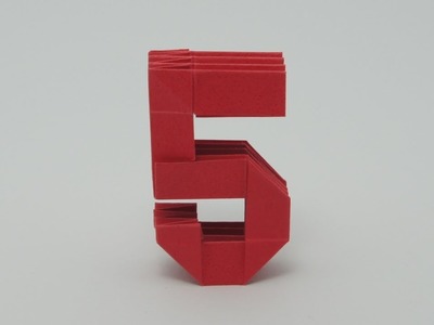 Origami Number 5